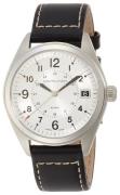 Hamilton Herrklocka H68551753 Khaki Silverfärgad/Läder Ø40 mm