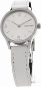 Calvin Klein Damklocka K7V231L6 Silverfärgad/Läder Ø26 mm