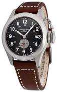 Hamilton Herrklocka H77415533 Khaki Svart/Läder Ø40 mm