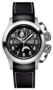 Hamilton Herrklocka H77716333 Navy Frogman Svart/Läder Ø42 mm