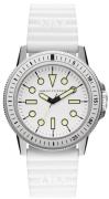 Armani Exchange Herrklocka AX1850 Leonardo Vit/Gummi Ø42 mm