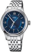 Oris Herrklocka 01 733 7719 4075-07 8 20 10 Culture Blå/Stål Ø42 mm