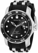 Invicta Herrklocka 33341 Svart/Stål Ø48 mm