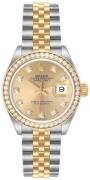 Rolex Damklocka 279383RBR-0011 Lady-Datejust 28 Gulguldstonad/18