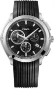 Ebel Herrklocka 1216044 Classic Sport Svart/Gummi Ø41 mm