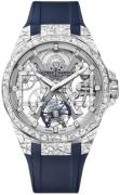 Ulysse Nardin Herrklocka 1720-400BLE-3A-01 Blast Skelettskuren/Gummi