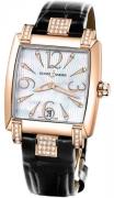 Ulysse Nardin Damklocka 136-91C-301 Ladies Caprice Vit/Läder Ø34 mm