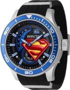 Invicta Herrklocka 41261 DC Comics Blå/Plast Ø54 mm