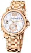 Ulysse Nardin Damklocka 246-22-8-391 Dual Time Lady Vit/18 karat