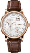 A. Lange & Söhne Herrklocka 136.032 Lange 1 Silverfärgad/Läder