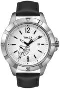 Timex T2N510 Vit/Läder Ø37 mm