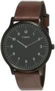 Timex Herrklocka TW2T66400 Norway Svart/Läder Ø40 mm