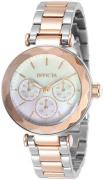 Invicta Damklocka 31304 Angel Vit/Roséguldstonat stål Ø36 mm