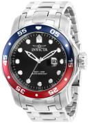 Invicta Herrklocka 39091 Pro Diver Svart/Stål Ø48 mm