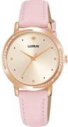 Lorus Damklocka RG298RX9 Ladies Rosa/Läder Ø30 mm