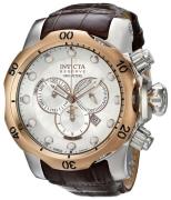 Invicta Herrklocka 0359 Reserve Silverfärgad/Läder Ø54 mm