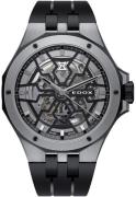 Edox Herrklocka 85303-357GN-NGN Delfin Silverfärgad/Gummi Ø43 mm