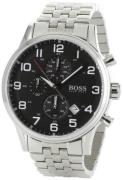 Hugo Boss Herrklocka 1512446 Chronograph Svart/Stål Ø44 mm