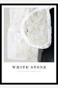 Tavla White stone, Svart ram