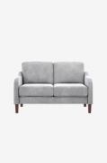 Dorel Home - Soffa 2-sits Marbella Loveseat - Grå - 2-sits soffor - Fr...