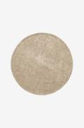 WOOOD - Matta Rund Cato Ø150cm - Beige - Bomulls- & trasmattor - Från ...