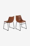 NORDFORM - I_Oregon matstol 2-pack - Brun - Stolar - Från Homeroom