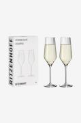 Ritzenhoff - Champagneglas Sternschliff 2-pack - Transparent - Vinglas...