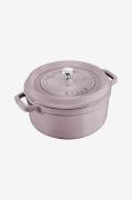 Staub - Gjutjärnsgryta 24 cm - Rosa - Grytor & kastruller - Från Homer...