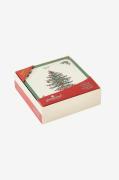 Spode - Glasunderlägg Christmas Tree 6-pack - Vit - Bar- & drinktillbe...