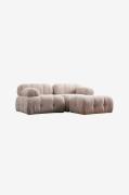 Hanah Home - Hörnsoffa Muffin 3-sits - Beige - Divansoffor - Från Home...