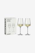 Ritzenhoff - Vitvinsglas Sonnenschliff 2-pack - Transparent - Vinglas ...