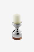 Robert Welch - Ljusstake Limbrey höjd 16 cm - Silver - Ljusstakar & ly...
