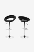 NORDFORM - Barstol Sofia, 2-pack - Svart - Barstolar & pallar - Från H...