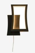 Aneta Lighting - Vägglampa Staccato - Svart - Vägglampor - Från Homero...