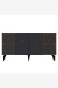Hanah Home - Skänk Vesta - Grå - Skänkar & sideboards - Från Homeroom