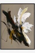 Malerifabrikken - Linne Målning / Explosive / 90x120 Cm / Svart ram - ...