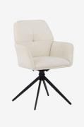 Venture Home - Manchi matstol 2-pack - Vit - Karmstolar - Från Homeroo...