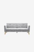 CosmoLiving by Cosmopolitan - Soffa 3-sits soffa Gloria - Grå - 3-sits...