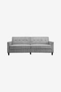 Dorel Home - Soffa 3-sits Hartford Ii - Grå - 3-sits soffor - Från Hom...