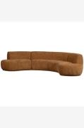 WOOOD - Halv rund soffa Batavier - Gul - Soffor - Från Homeroom