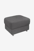 Loft24 - Ottoman Pareli - Grå - Fotpallar & puffar - Från Homeroom