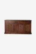Loft24 - Sideboard 4 dörrar 2 lådor Mille - Brun - Skänkar & sideboard...
