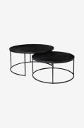 Nordic Furniture Group - Soffbord Natalie Ø85/S2 ask - Svart - Soffbor...