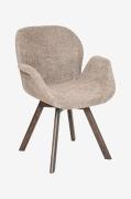 Nordic Furniture Group - Matstol Bjerke oak b 2 pack - Brun - Karmstol...