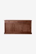 Loft24 - Sideboard med 3 dörrar 3 lådor Harry - Brun - Byråar - Från H...