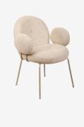 Nordic Furniture Group - Matstol med armstöd Osaka 2-pack - Beige - Ka...