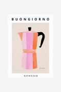 Pelcasa - Buongiorno Espresso - Beige - Posters - Från Homeroom