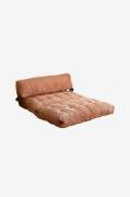 Hanah Home - 2-sitsig bäddsoffa Cold - Brun - Bäddsoffor - Från Homero...