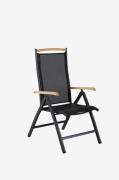 Venture Home - Positionsstol Panama, 2-pack - Svart - Positionsstolar ...