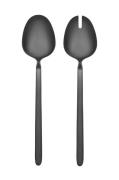 Blomus - Salladsservering Stella 28 cm - Svart - Bestick - Från Homero...